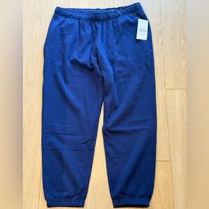 Men's Blue Cotton Sweatpants XL BNWT